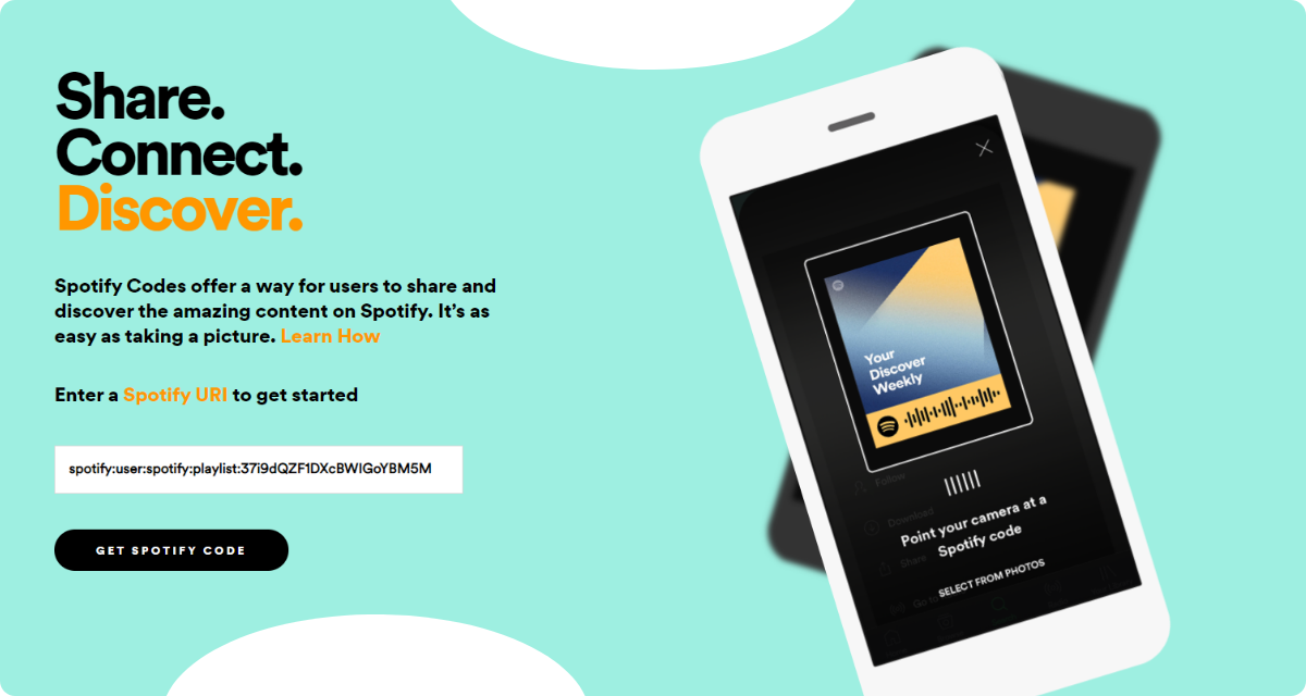 spotify code